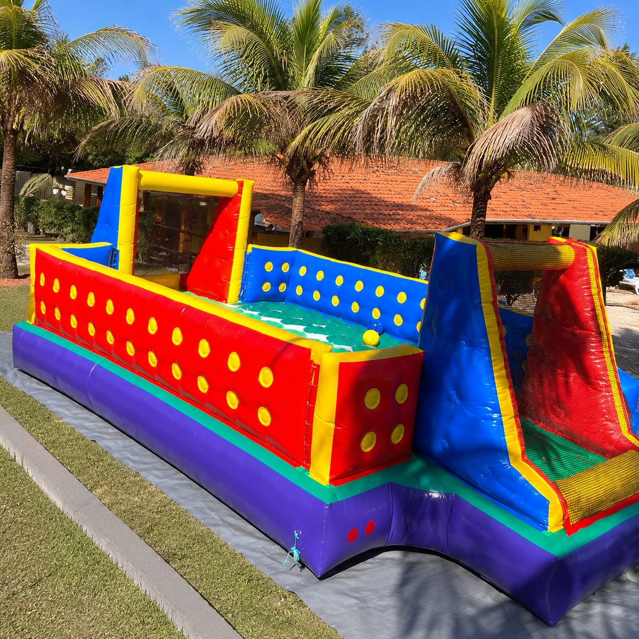 Futebol de Sabão 8x4 mts